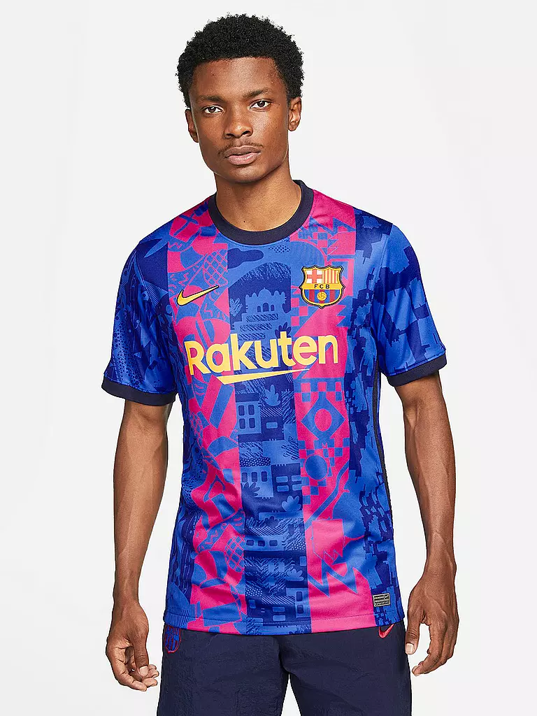 NIKE | Herren 3. Trikot FC Barcelona Stadium 21/22 | blau