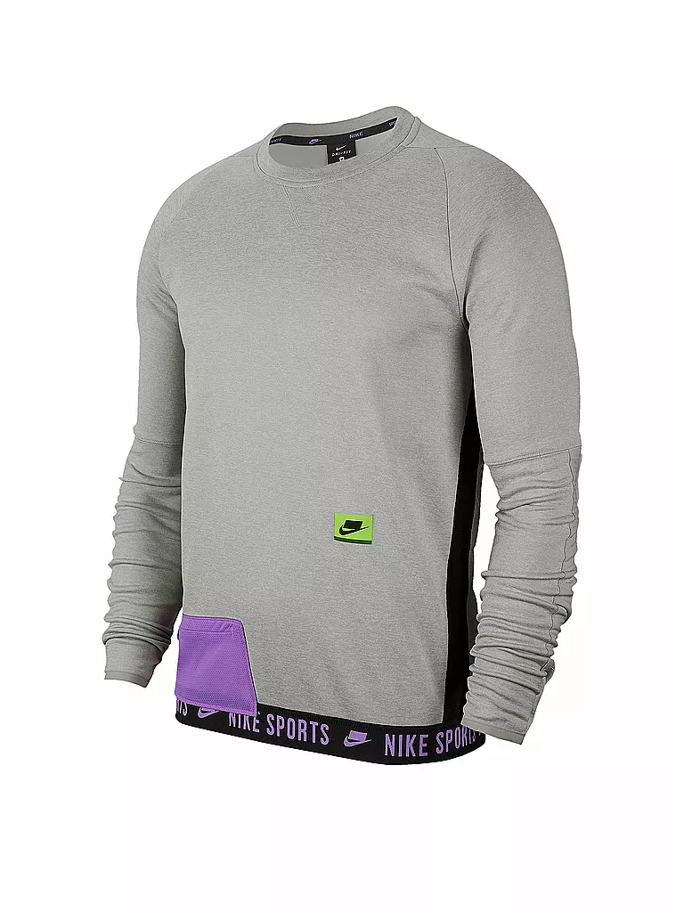 NIKE | Herren Fitness-Sweater Therma | grau