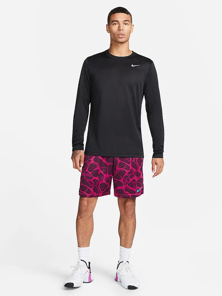 NIKE | Herren Fitnessshirt Dri-FIT Legend | schwarz