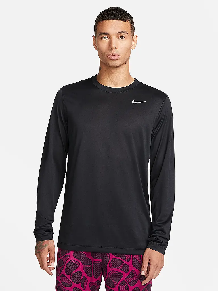 NIKE | Herren Fitnessshirt Dri-FIT Legend | schwarz