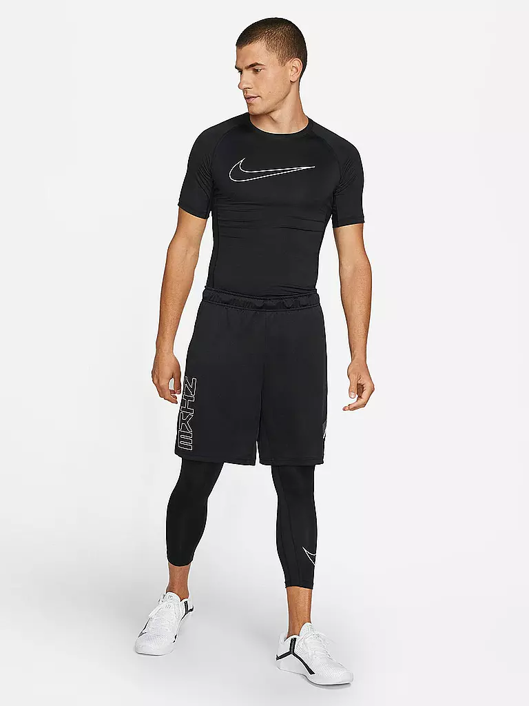 NIKE | Herren Fitnessshirt Pro Dri-FIT | schwarz