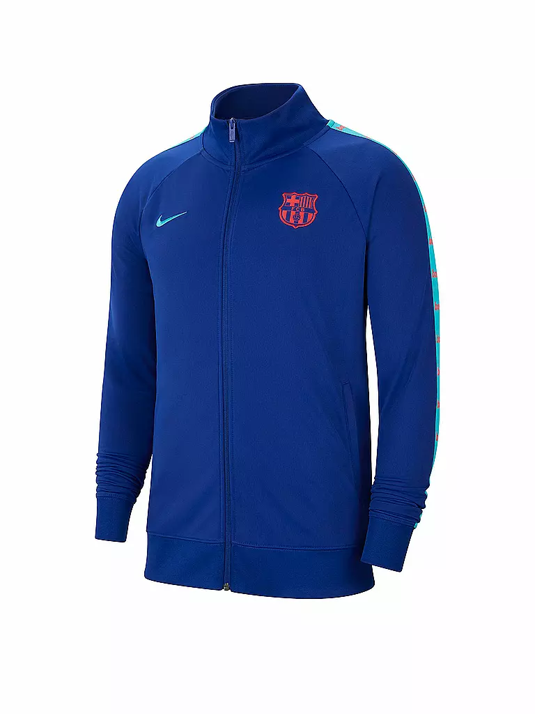 NIKE | Herren Fußball-Trainingsjacke FC Barcelona JDI | blau