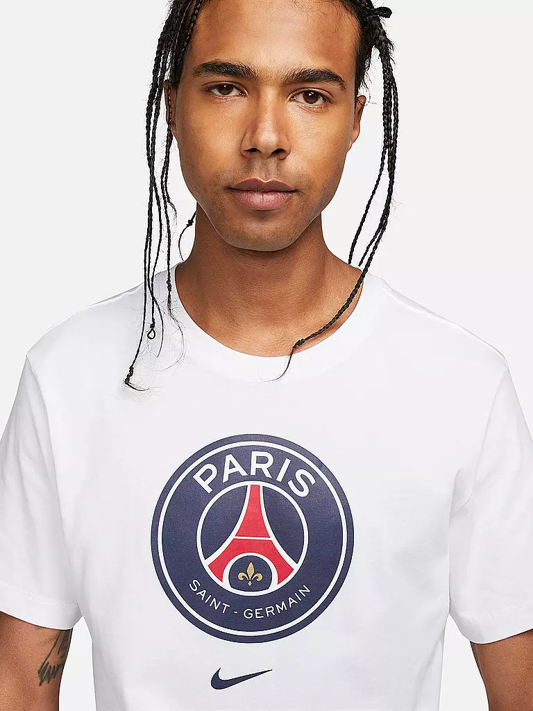 NIKE | Herren Fußballshirt Paris Saint-Germain Crest | weiss