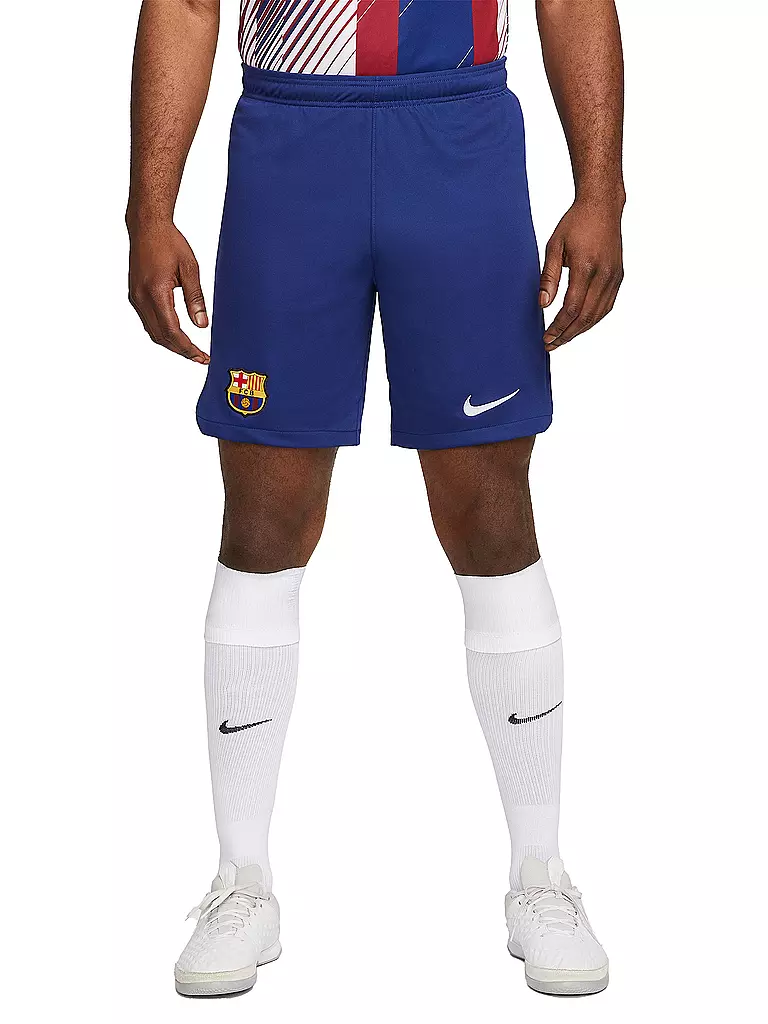 NIKE | Herren Heimshort FC Barcelona 2023/24 Stadium | blau