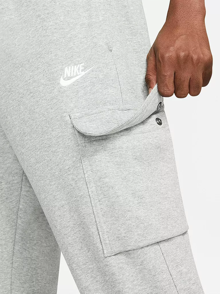 NIKE | Herren Jogginghose Sportswear Club French Terry Cargo | grau