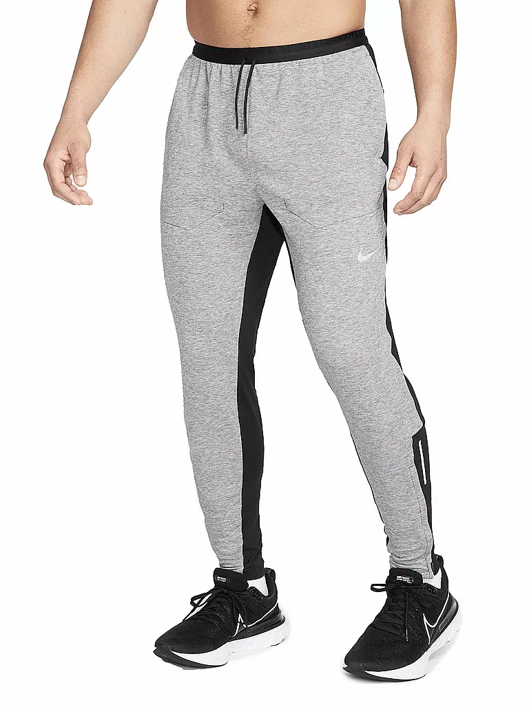 NIKE | Herren Laufhose Therma-FIT Run Division Phenom Elite | grau