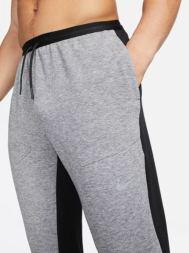 NIKE | Herren Laufhose Therma-FIT Run Division Phenom Elite | grau