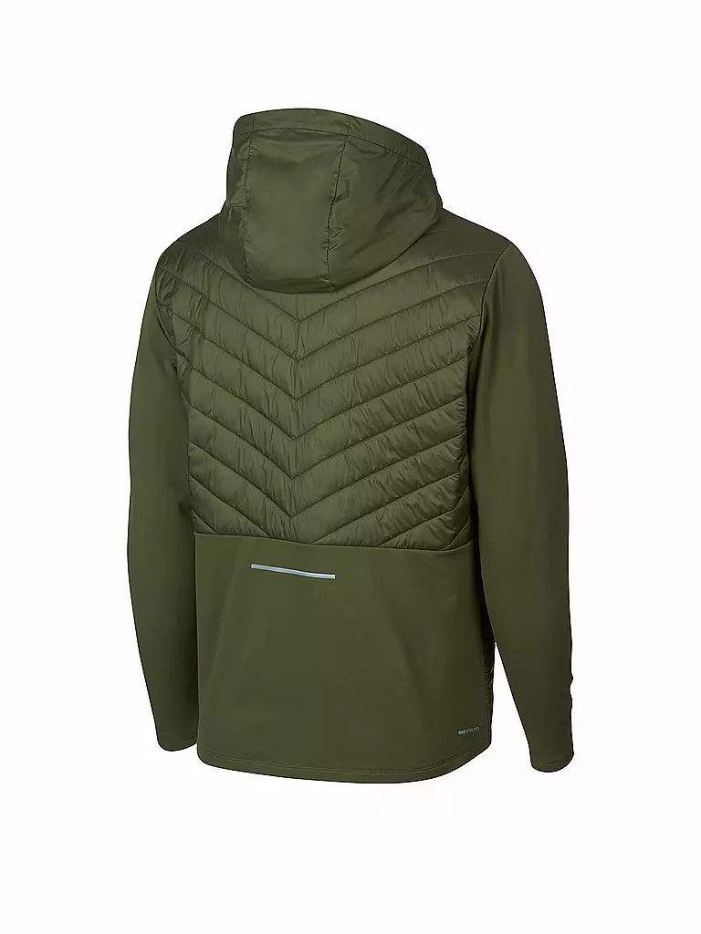 NIKE | Herren Laufjacke AeroLayer | olive