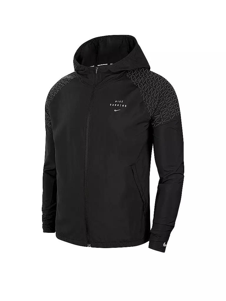NIKE | Herren Laufjacke Essential | schwarz