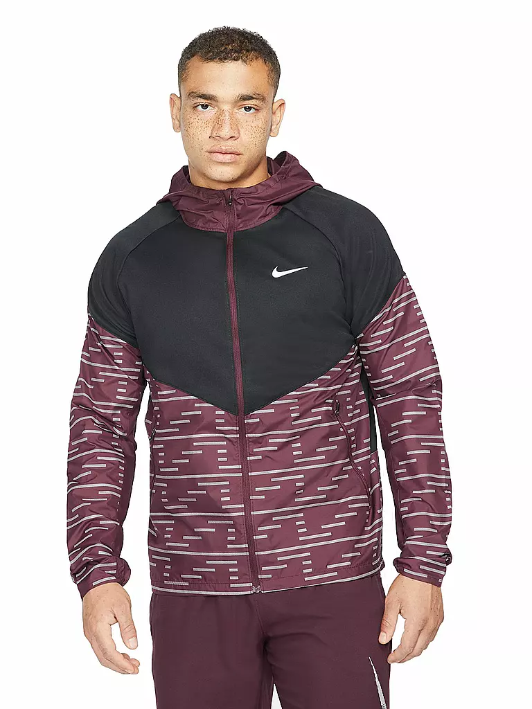 NIKE | Herren Laufjacke Therma-FIT Repel Run Division Miler | bunt