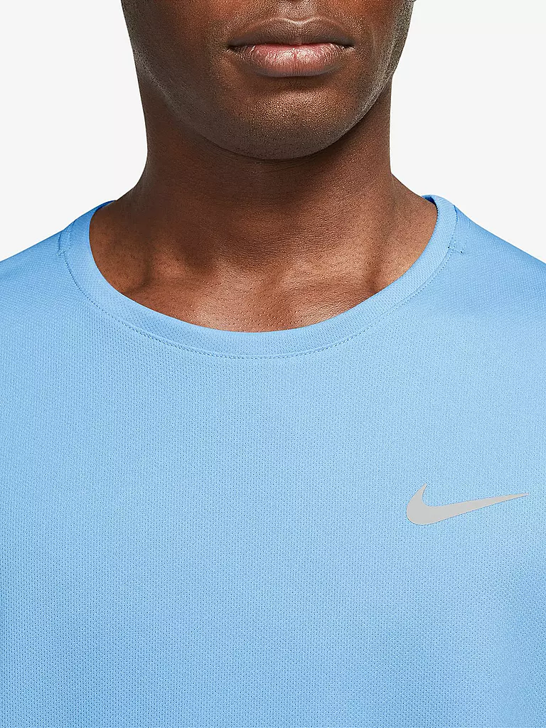 NIKE | Herren Laufshirt Dri-FIT UV Miler | blau