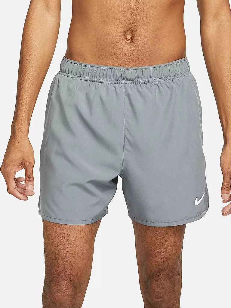 NIKE | Herren Laufshort Challenger 5inch | hellgrau