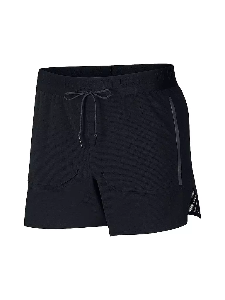 NIKE | Herren Laufshort mit Futter | schwarz