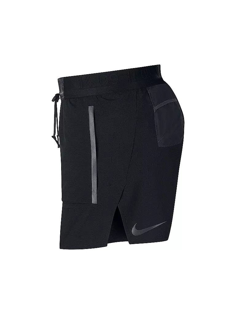 NIKE | Herren Laufshort mit Futter | schwarz