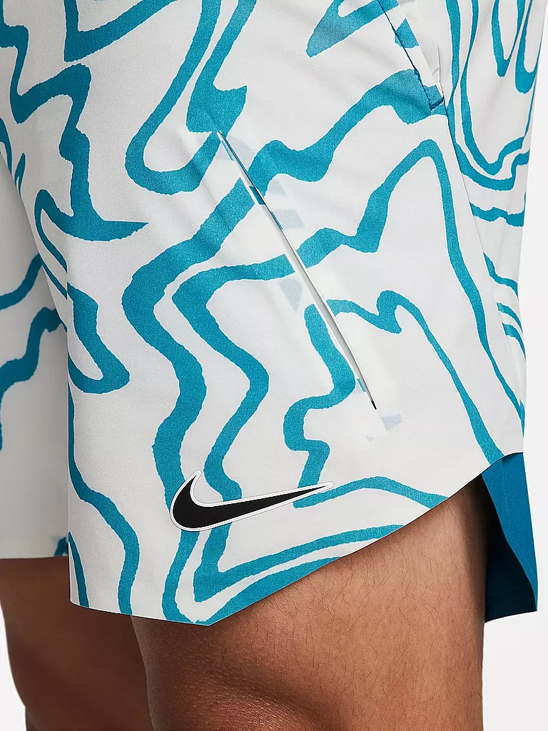 NIKE | Herren Laufshort NikeCourt Dri-FIT Slam | petrol