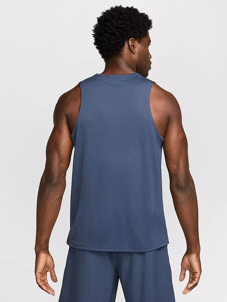 NIKE | Herren Lauftank Miler | dunkelblau