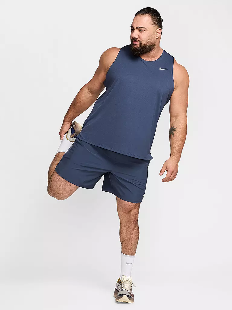 NIKE | Herren Lauftank Miler | dunkelblau
