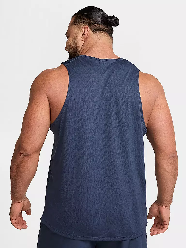 NIKE | Herren Lauftank Miler | dunkelblau