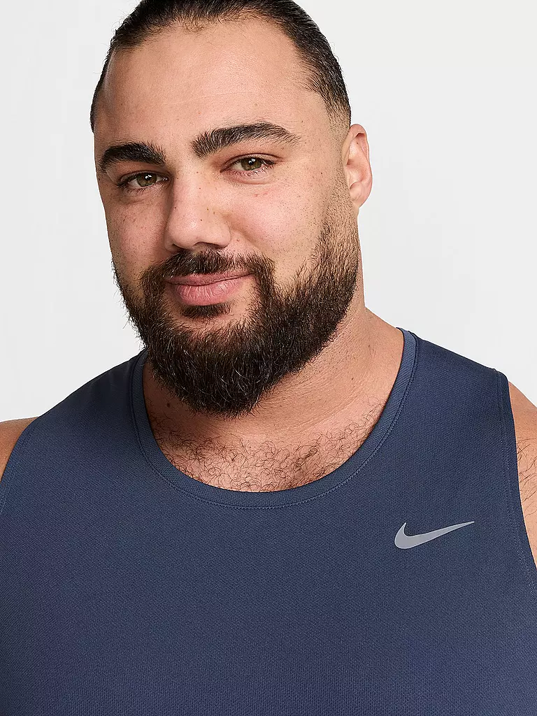NIKE | Herren Lauftank Miler | dunkelblau