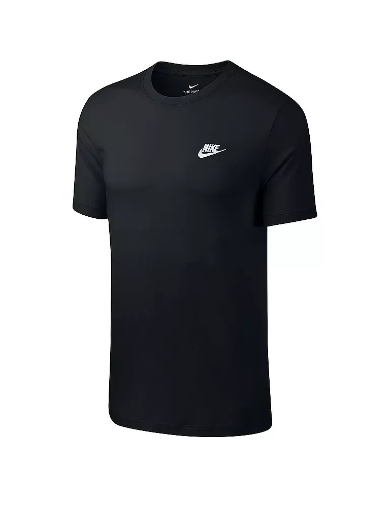 NIKE | Herren T-Shirt Nike Sportswear Club | schwarz