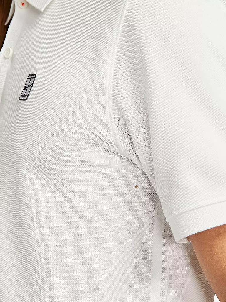 NIKE | Herren Tennispolo Slam Wimbledon | weiß