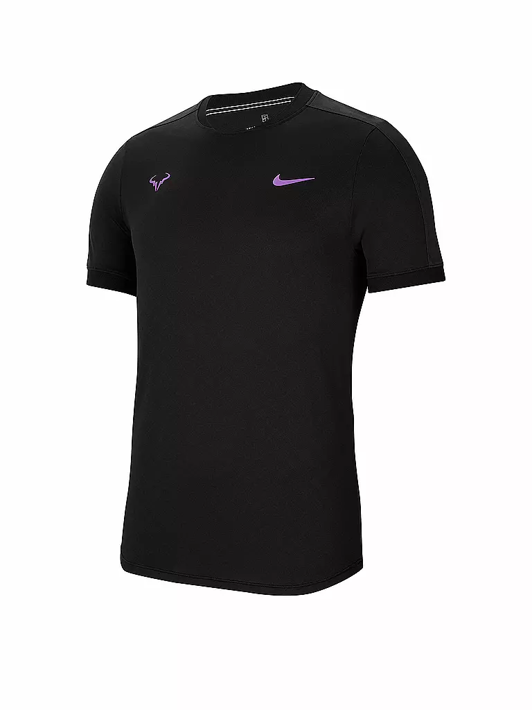 NIKE | Herren Tennisshirt NikeCourt AeroReact Rafa | schwarz