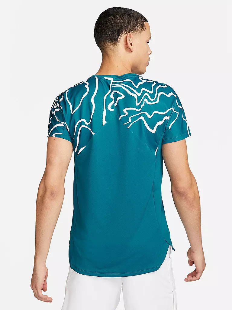 NIKE | Herren Tennisshirt NikeCourt Dri-FIT Slam | petrol