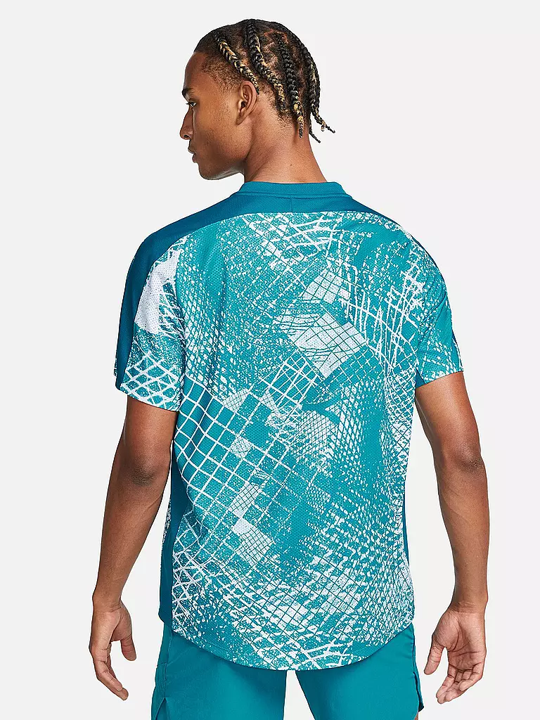 NIKE | Herren Tennisshirt NikeCourt Dri-FIT Victory | petrol