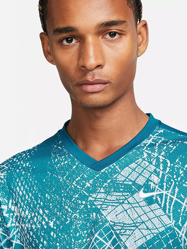 NIKE | Herren Tennisshirt NikeCourt Dri-FIT Victory | petrol