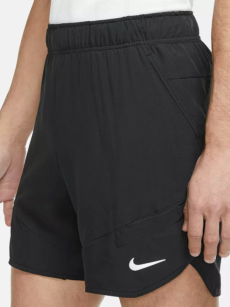 NIKE | Herren Tennisshort NikeCourt Dri-FIT Advantage | schwarz