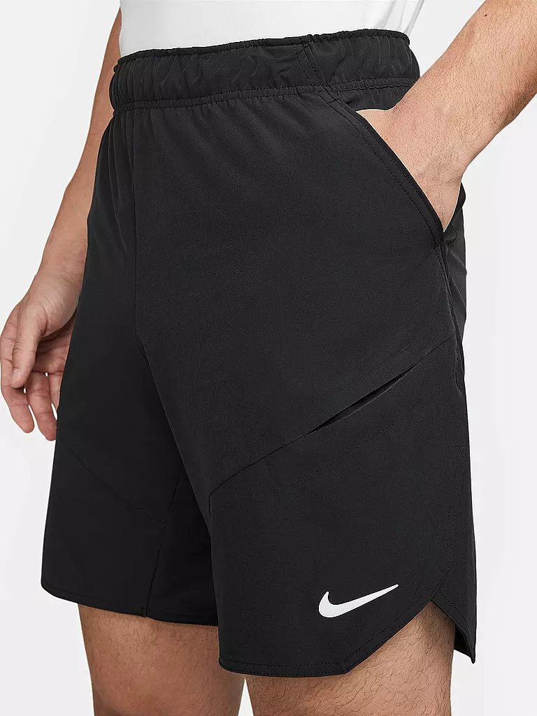 NIKE | Herren Tennisshort NikeCourt Dri-FIT Advantage | schwarz