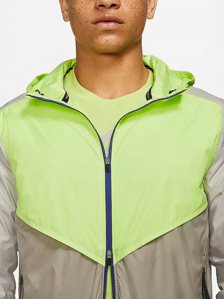 NIKE | Herren Trail Laufjacke Nike Windrunner | gelb