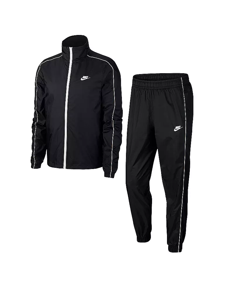 NIKE | Herren Trainingsanzug Sportswear  | schwarz