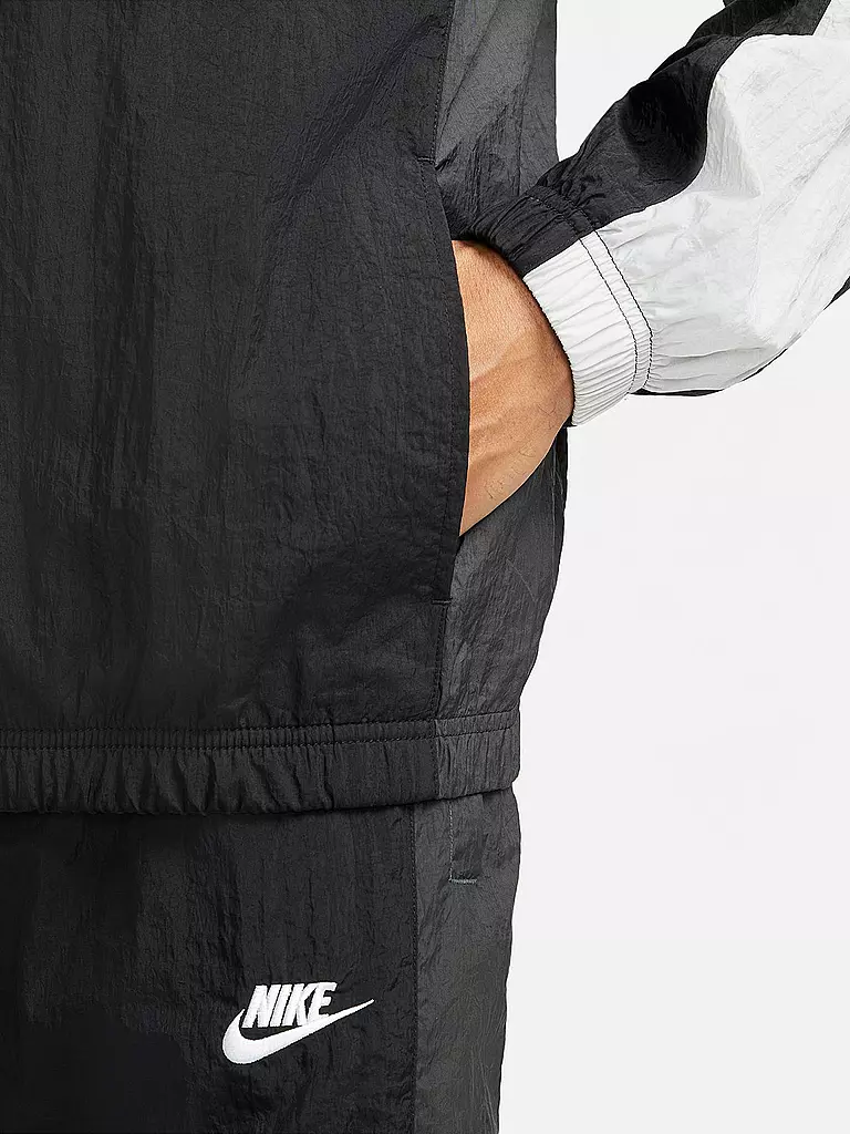 NIKE | Herren Trainingsanzug Sportswear Essentials | schwarz