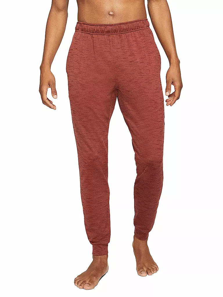 NIKE | Herren Yoga Hose Dri-FIT | rot