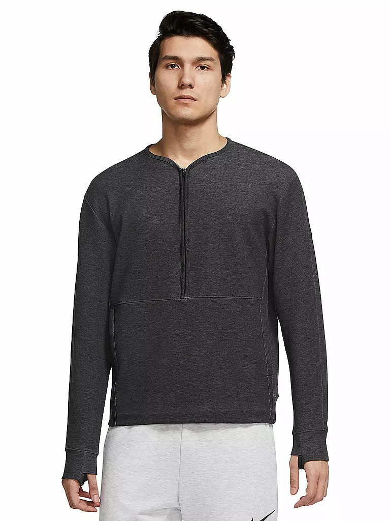 NIKE | Herren Yogasweater Dri-FIT | schwarz