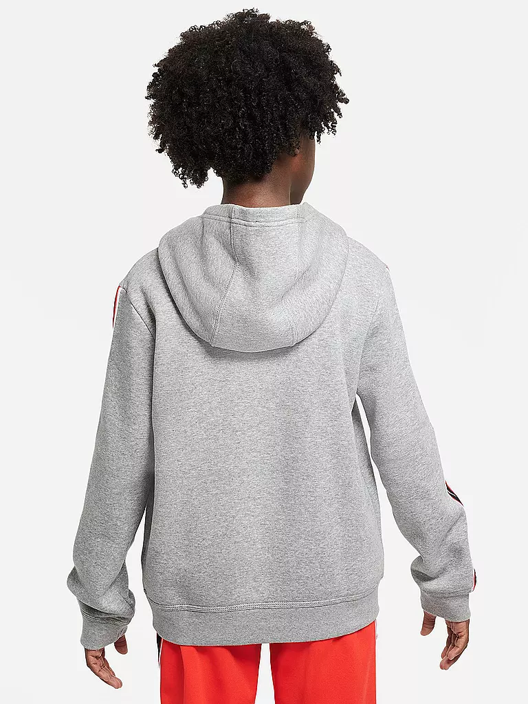 NIKE | Jungen Hoodie Sportswear Repeat | grau