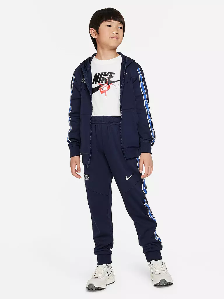 NIKE | Jungen Kapuzenjacke Sportswear Repeat | schwarz