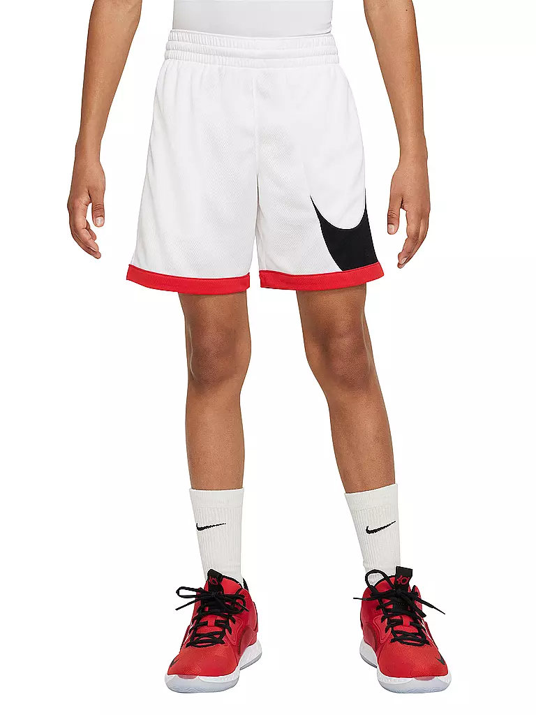 NIKE | Jungen Short Dri-FIT  | weiss