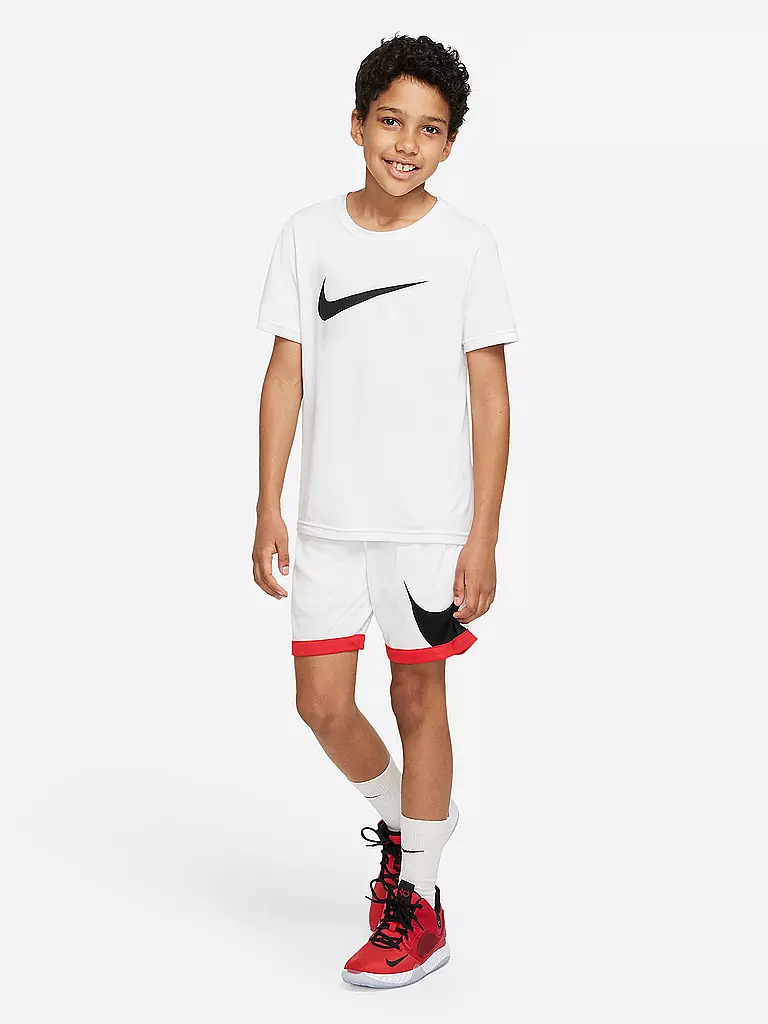 NIKE | Jungen Short Dri-FIT  | weiss