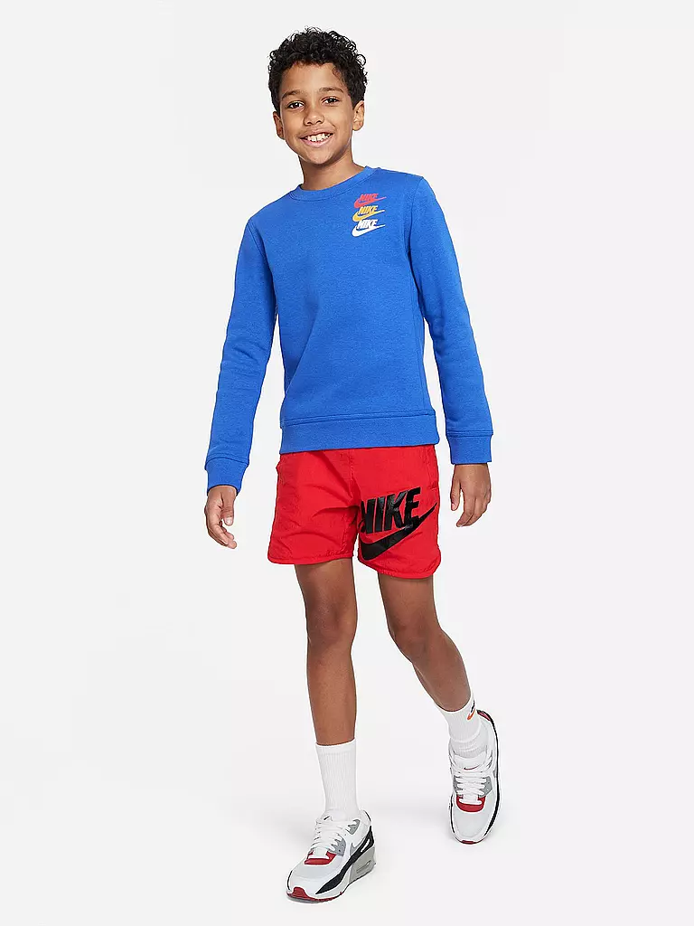 NIKE | Jungen Sweater Sportswear Standard Issue | blau