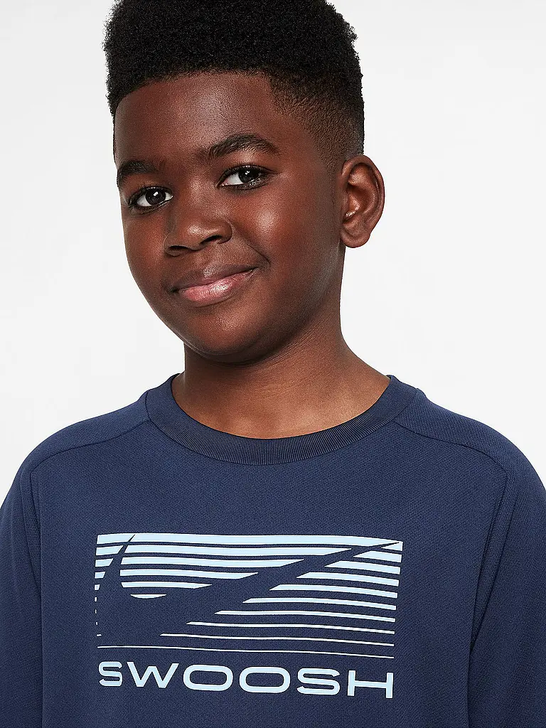NIKE | Jungen T-Shirt Multi Dri-FIT | dunkelblau
