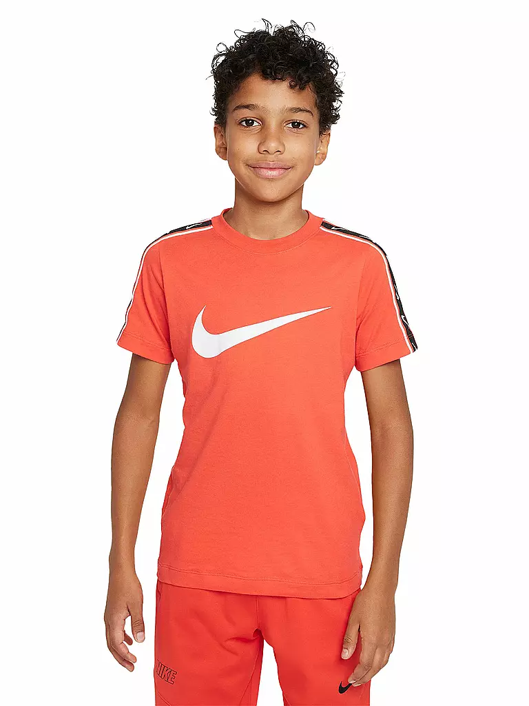 NIKE | Jungen T-Shirt Sportswear Repeat | rot