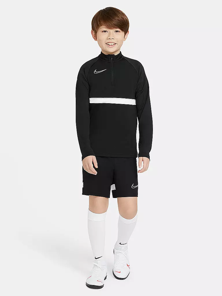 NIKE | Kinder Drill-Fußballshirt Dri-FIT Academy | schwarz