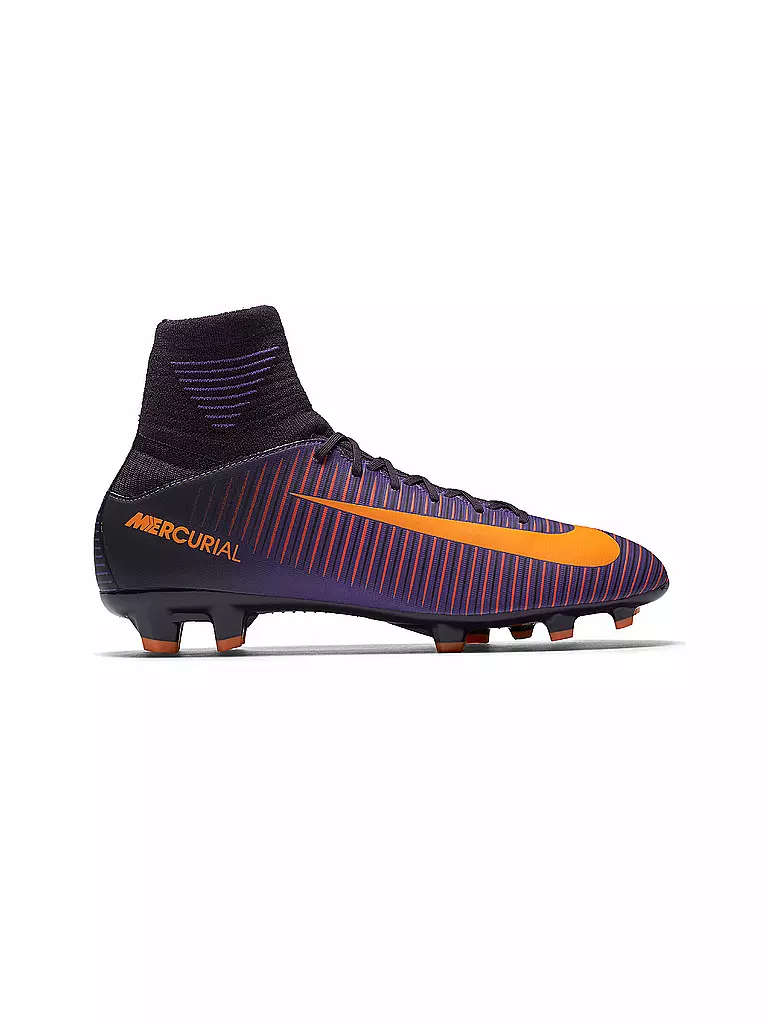 NIKE | Kinder Fußballschuh Nocken Mercurial Superfly V FG JR | lila