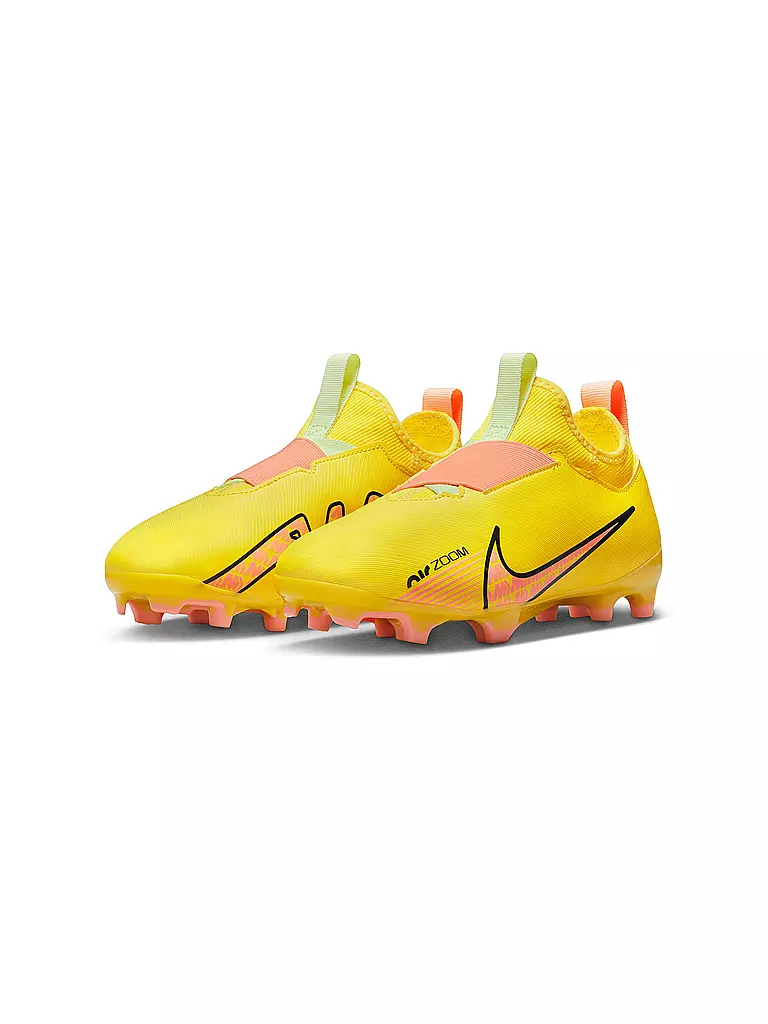 NIKE | Kinder Fußballschuhe Jr. Zoom Mercurial Vapor 15 Academy FG/MG | gelb