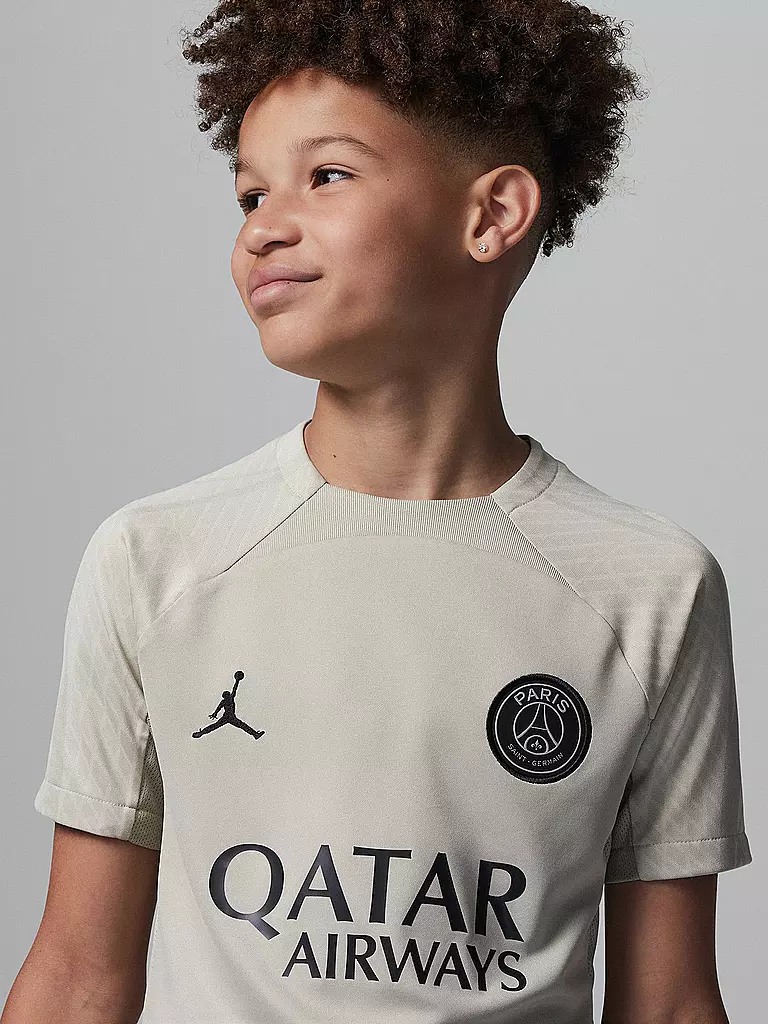 NIKE | Kinder Fußballshirt Paris Saint-Germain Strike Jordan Third | beige