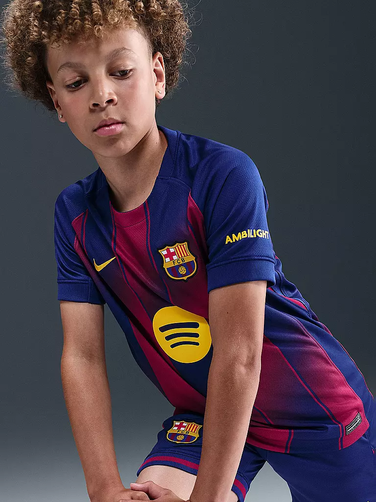 NIKE | Kinder Fußballtrikot FC Barcelona Heim | blau