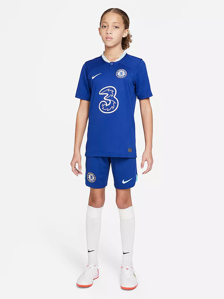 NIKE | Kinder Heimshort Chelsea FC Stadium 22/23 | blau