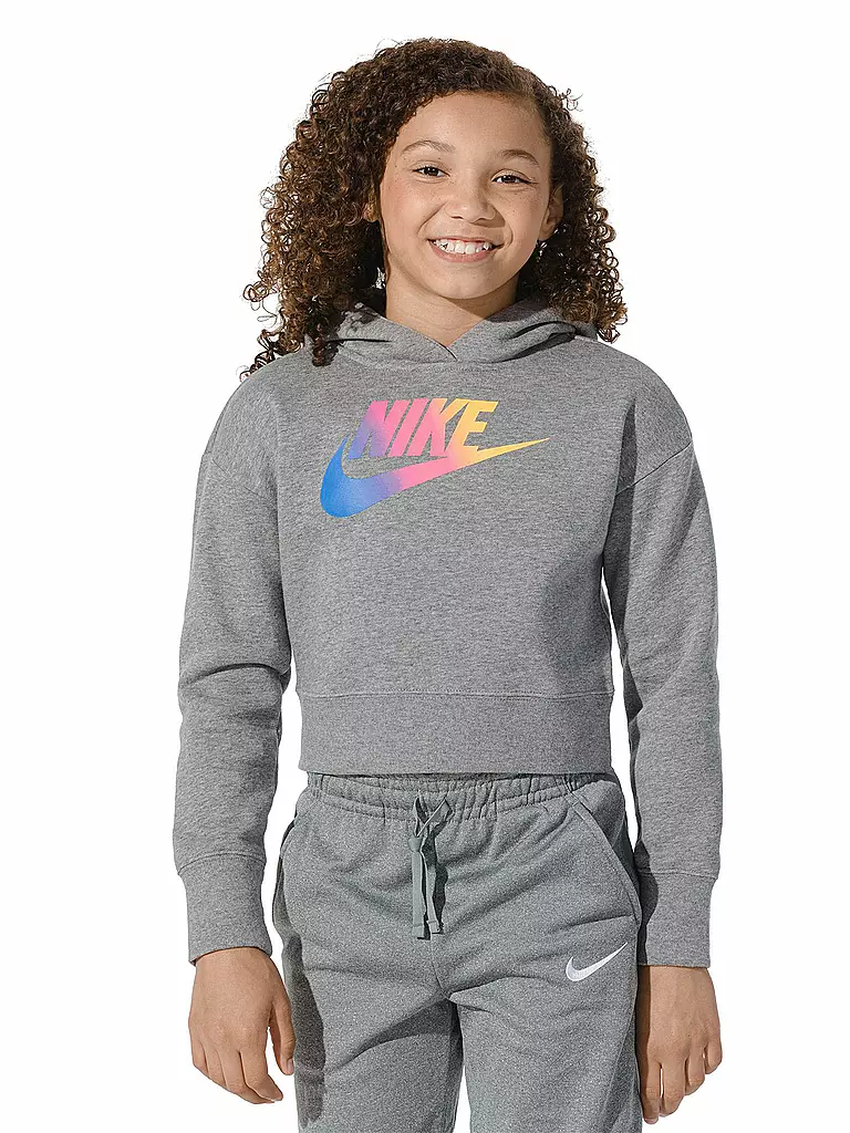 NIKE | Mädchen Fitness-Hoodie | grau